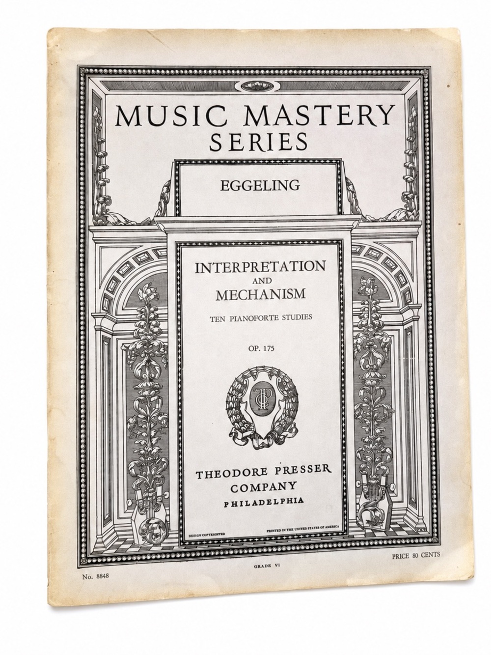 Music Mastery Series: Eggeling "Interpretation and Mechanism" Sheet Music